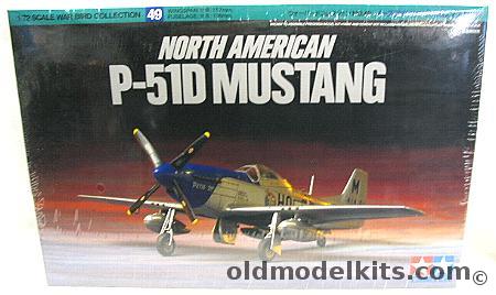 Tamiya 1/72 North American P-51D Mustang, 60749 plastic model kit